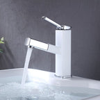 Miscelatore monocomando stile glamour con bocca girevole