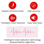Monitor doppler fetale con rilevamento del battito cardiaco