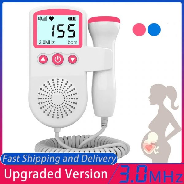 Monitor doppler fetale con rilevamento del battito cardiaco
