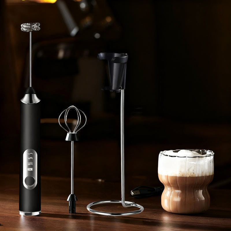 Montalatte elettrico, USB-C, funzioni multiple