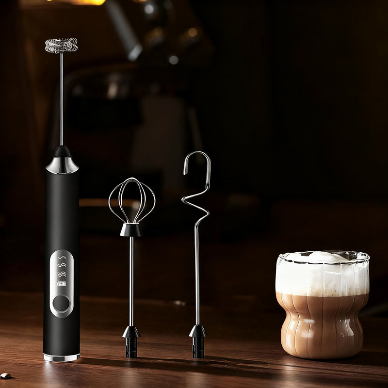Montalatte elettrico, USB-C, funzioni multiple