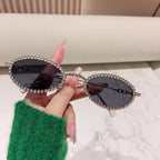 Montatura occhiali donna con perle decorative