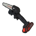 Motosega elettrica a batteria con 2 batterie ricaricabili