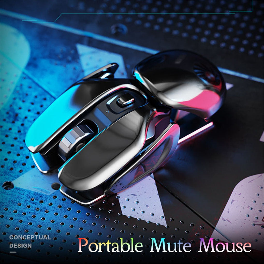 Mouse wireless GlideMaster con ricarica USB