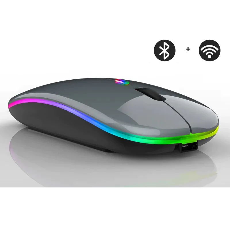Mouse wireless LED Eindhoven ricaricabile Bluetooth
