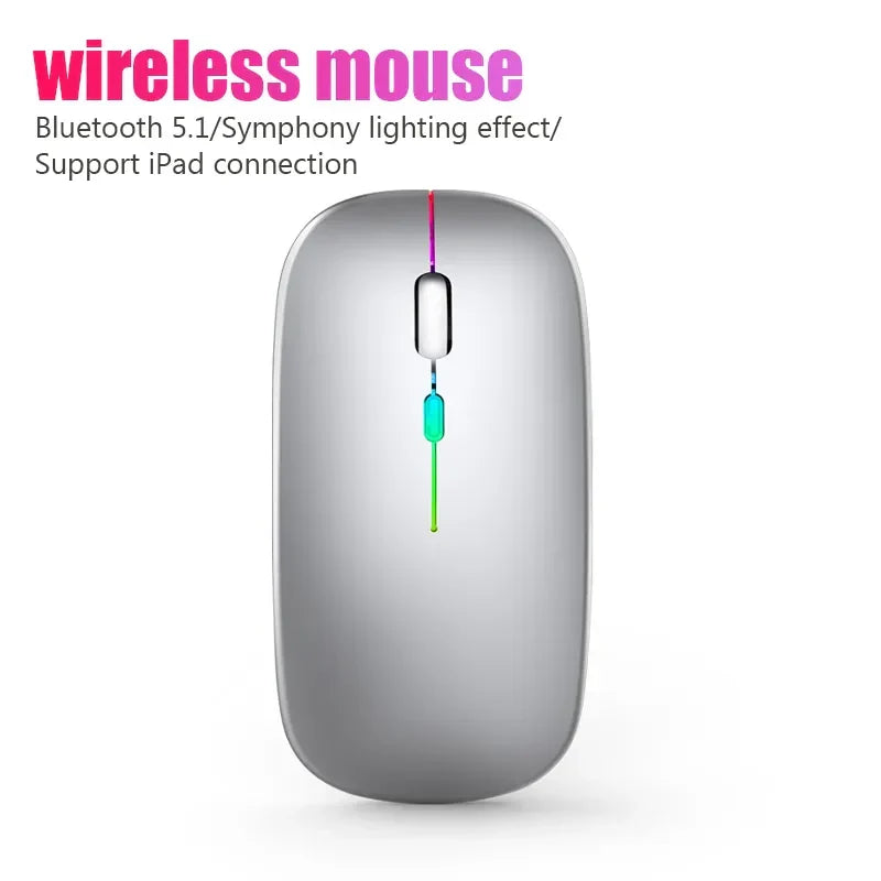 Mouse wireless LED Eindhoven ricaricabile Bluetooth