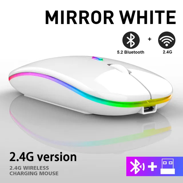 Mouse wireless LED Eindhoven ricaricabile Bluetooth