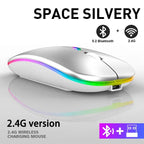 Mouse wireless LED Eindhoven ricaricabile Bluetooth