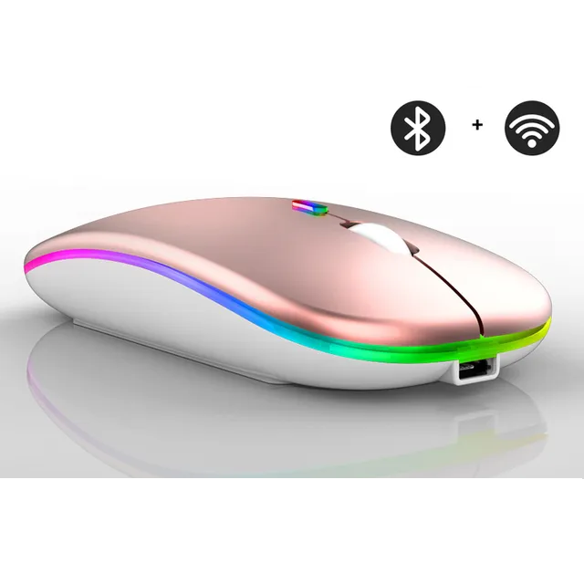 Mouse wireless LED Eindhoven ricaricabile Bluetooth