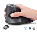 Mouse wireless verticale ergonomico a 6 pulsanti