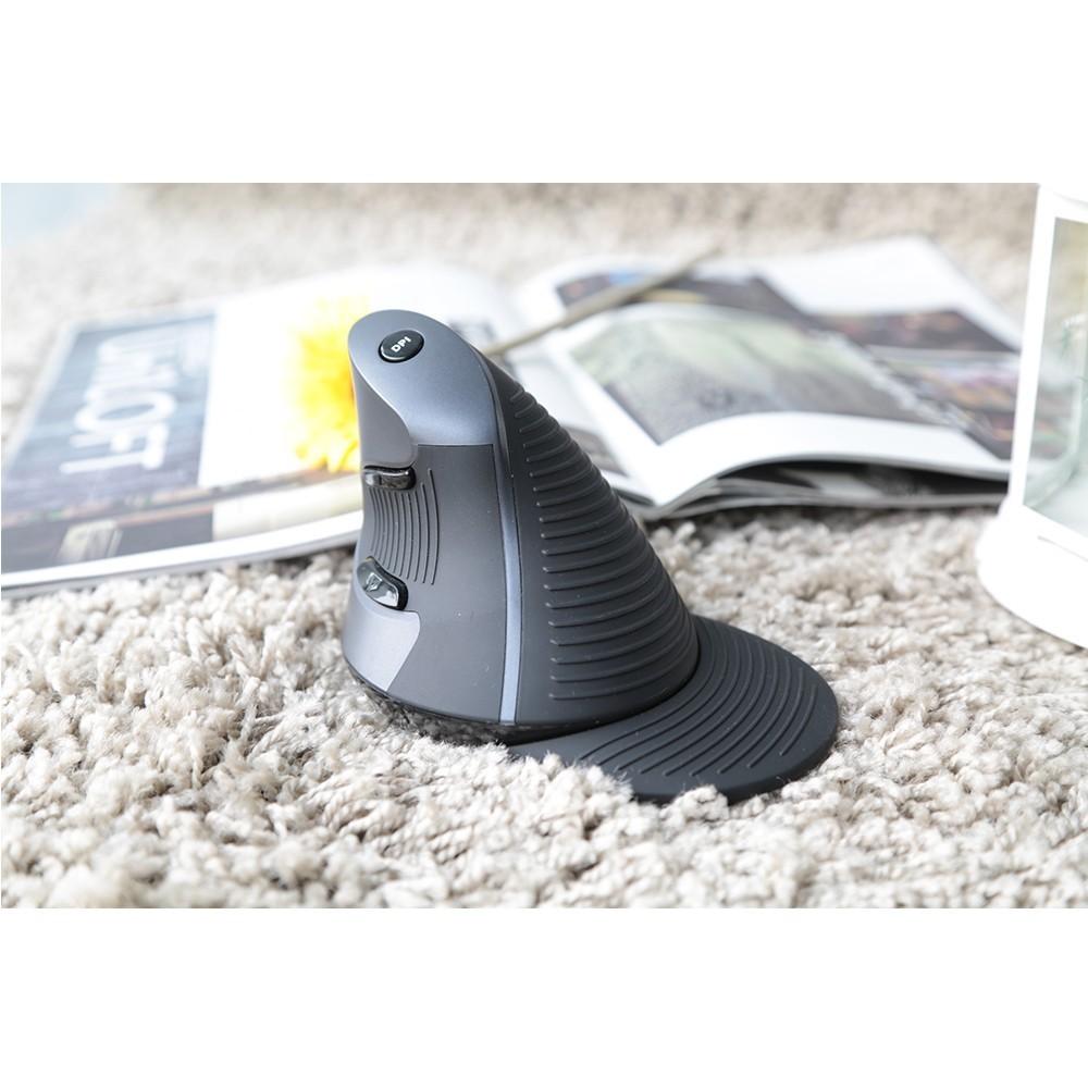 Mouse wireless verticale ergonomico a 6 pulsanti
