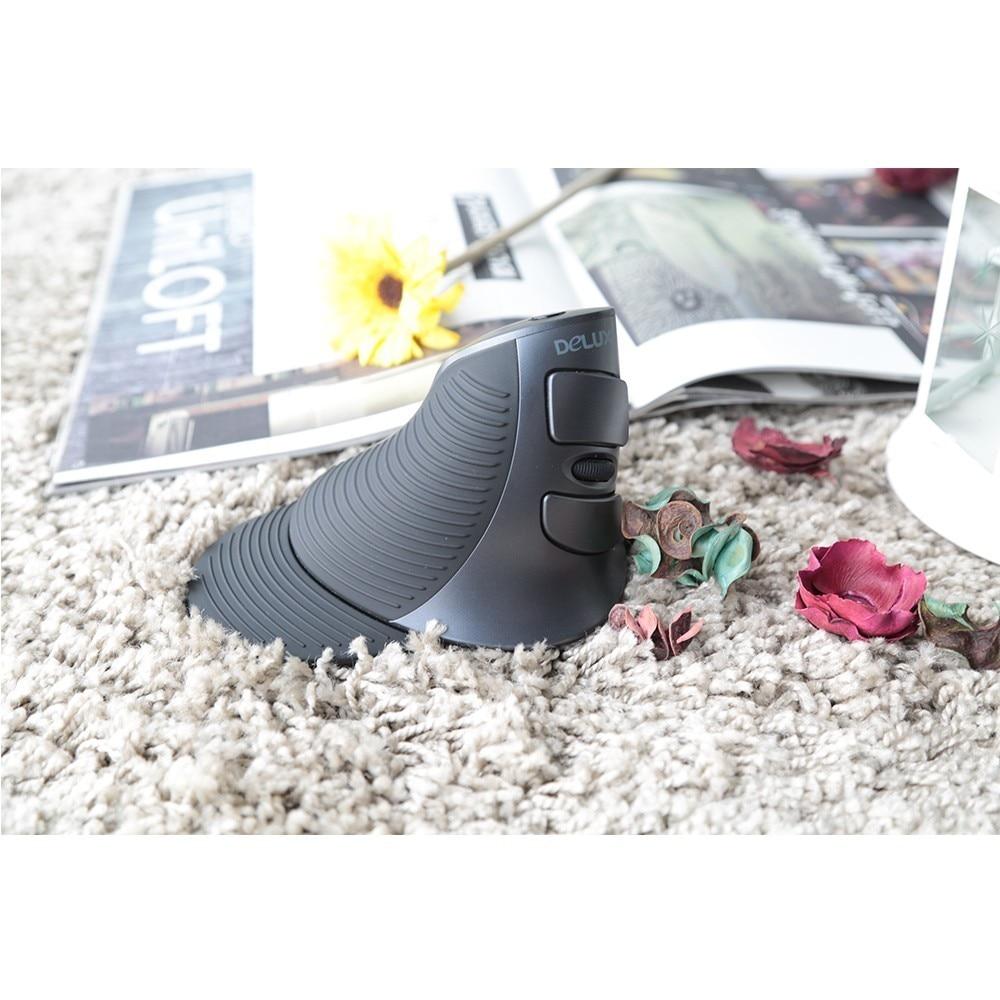 Mouse wireless verticale ergonomico a 6 pulsanti