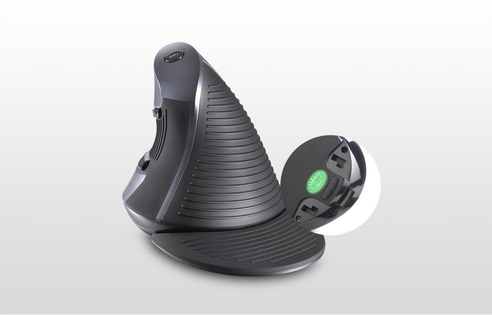 Mouse wireless verticale ergonomico a 6 pulsanti