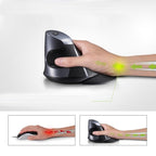 Mouse wireless verticale ergonomico a 6 pulsanti