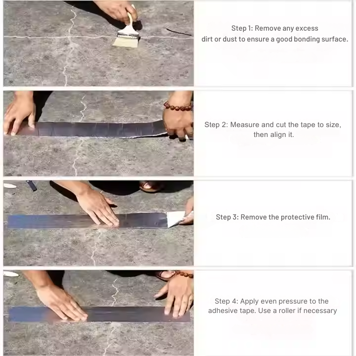 Nastro sigillante impermeabile per riparazioni e perdite con forte adesione