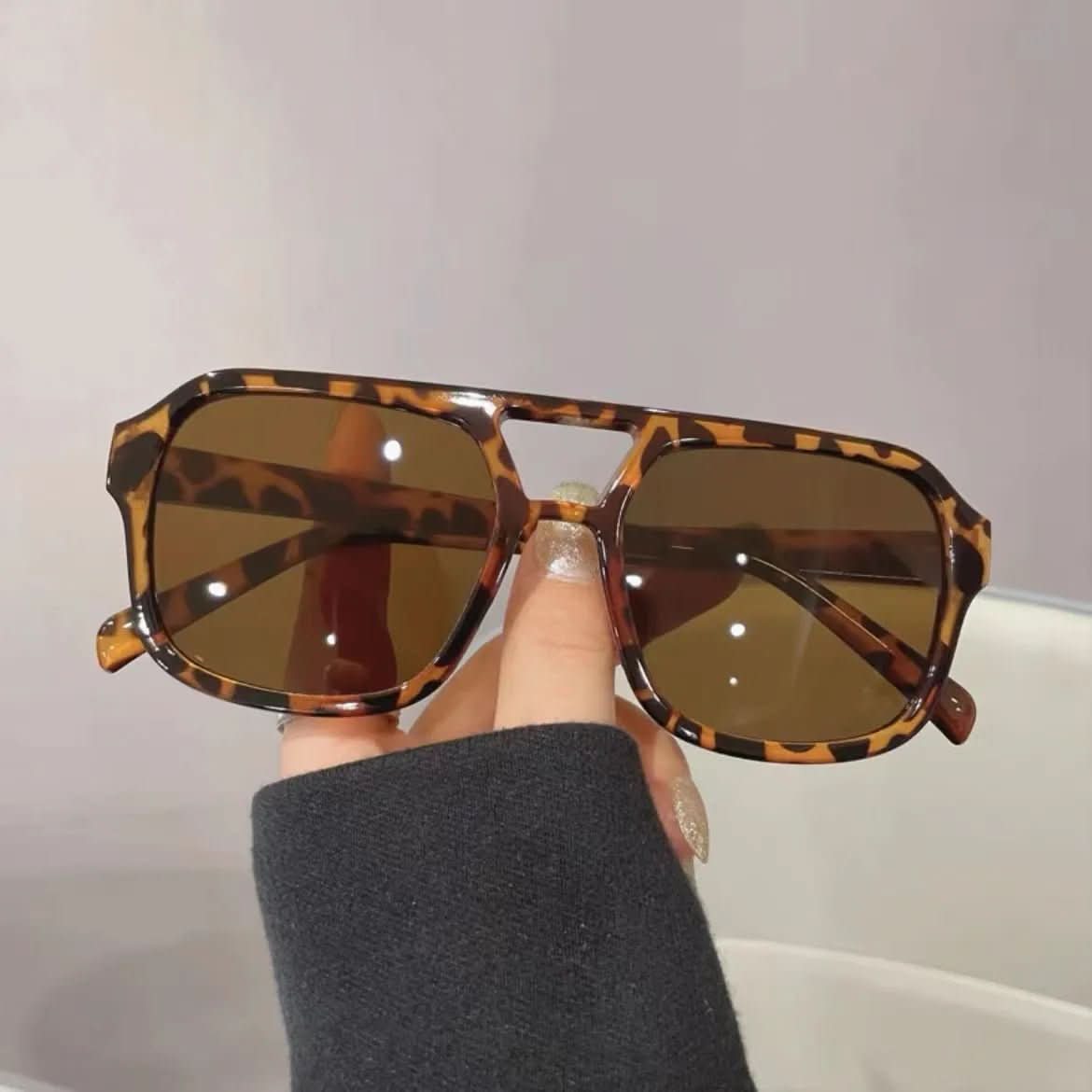 Occhiali da sole cat-eye con protezione UV400