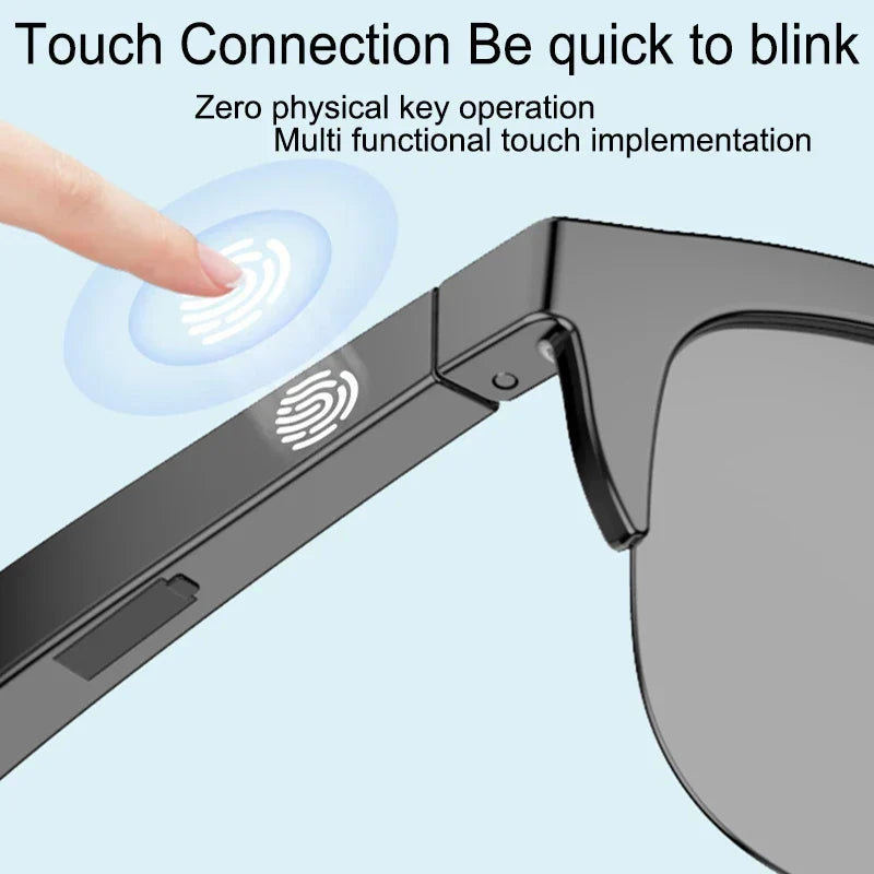 Occhiali da sole smart con audio Bluetooth