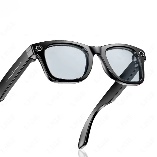 Occhiali smart con fotocamera, video, traduzione e audio Bluetooth