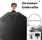 Ombrello pieghevole con moschettone – design premiato e massima resistenza