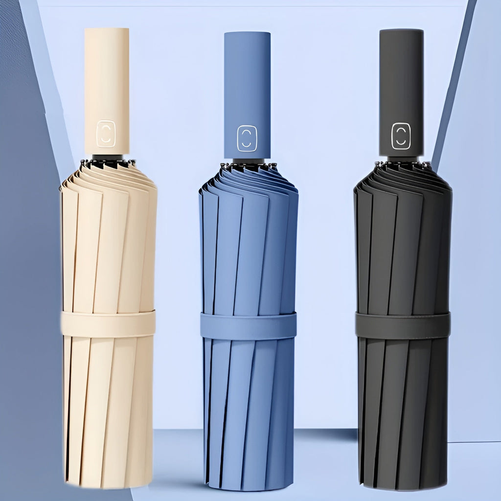 Ombrello pieghevole con protezione UV StormShield