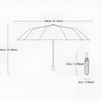 Ombrello pieghevole con protezione UV StormShield