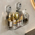Organizer bagno in vetro elegante
