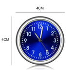 Orologio analogico mini AutoTime con adesivo per interni auto