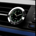 Orologio analogico mini AutoTime con adesivo per interni auto