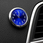 Orologio analogico mini AutoTime con adesivo per interni auto