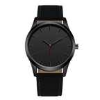Orologio analogico sportivo in pelle e acciaio