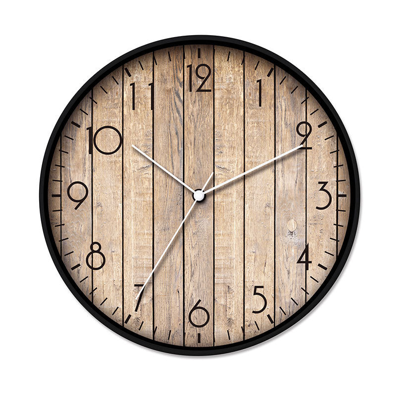 Orologio da parete in legno