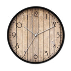 Orologio da parete in legno