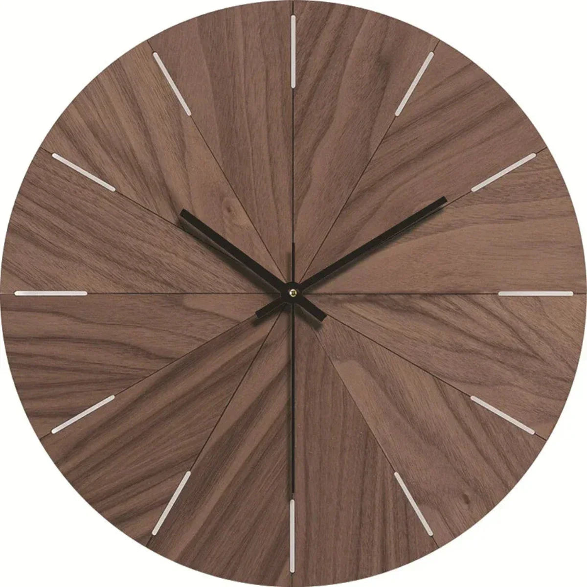 Orologio da parete in legno silenzioso