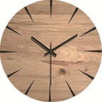 Orologio da parete in legno silenzioso