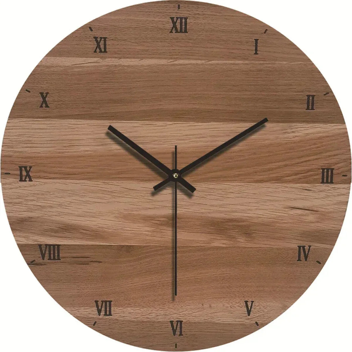 Orologio da parete in legno silenzioso