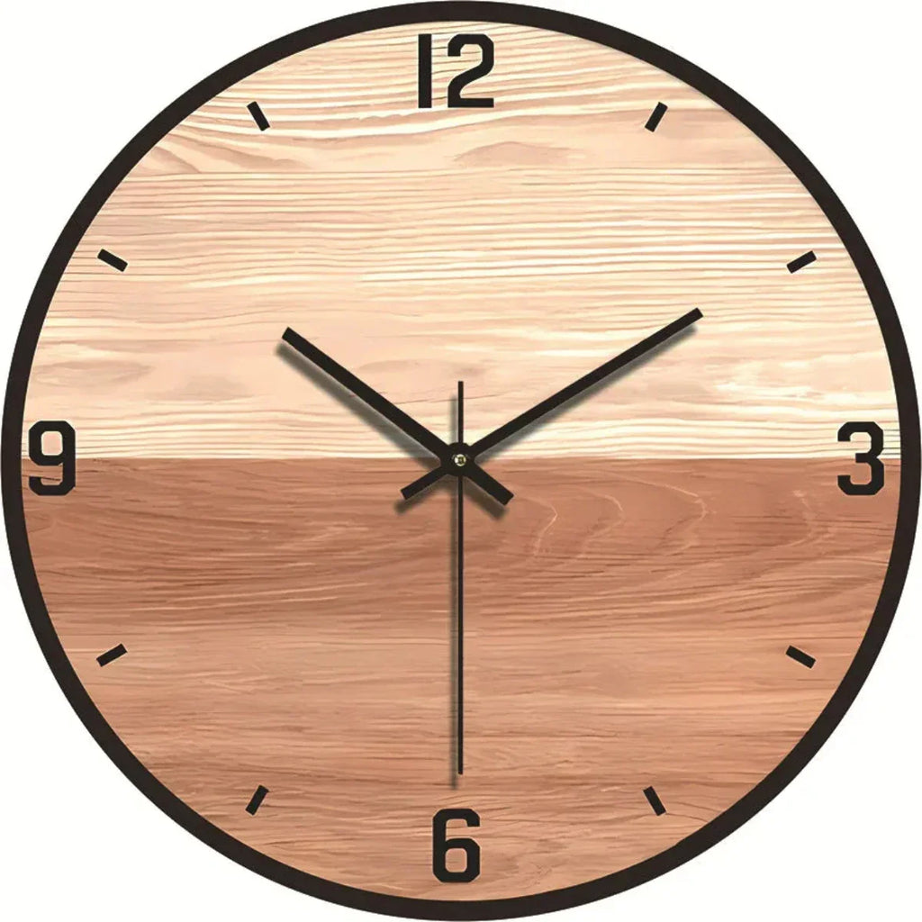 Orologio da parete in legno silenzioso