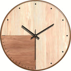 Orologio da parete in legno silenzioso