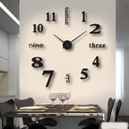 Orologio da parete moderno dal design unico per soggiorno e ufficio