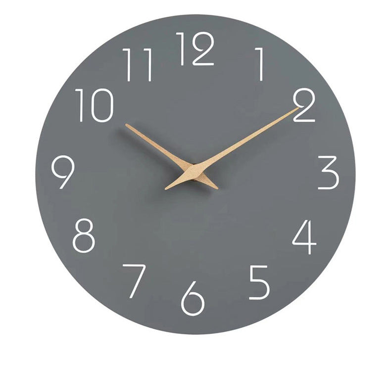 Orologio da parete silenzioso colorato 30 cm