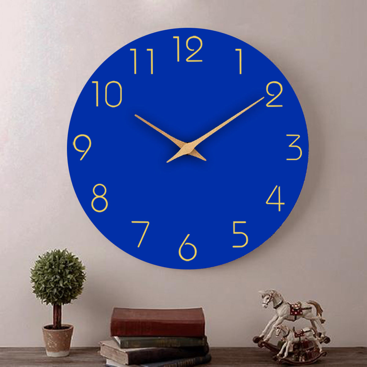 Orologio da parete silenzioso colorato 30 cm