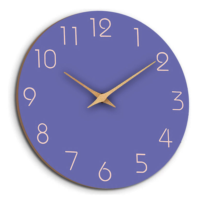 Orologio da parete silenzioso colorato 30 cm