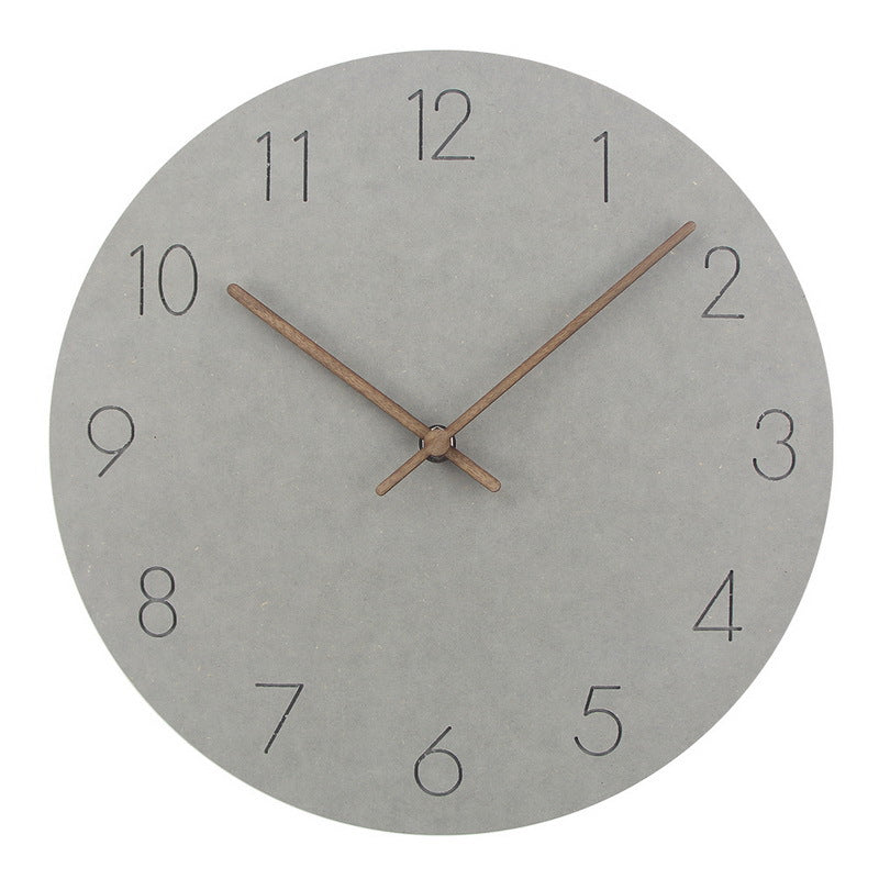 Orologio da parete silenzioso minimalista per interni moderni
