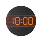 Orologio digitale in legno dal design moderno
