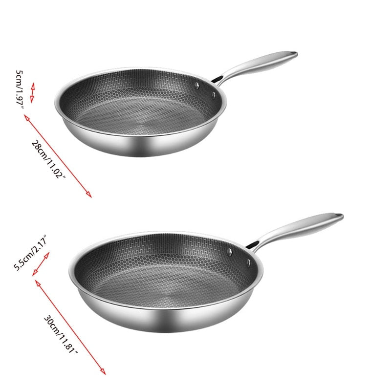 Padella antiaderente in acciaio inox ChefSteel