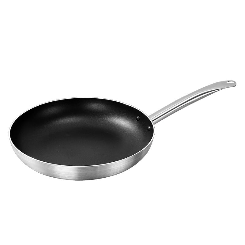 Padella antiaderente con coperchio in vetro e fondo in ghisa