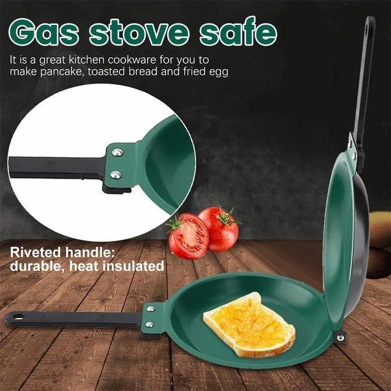 Padella antiaderente doppia faccia per fritture perfette