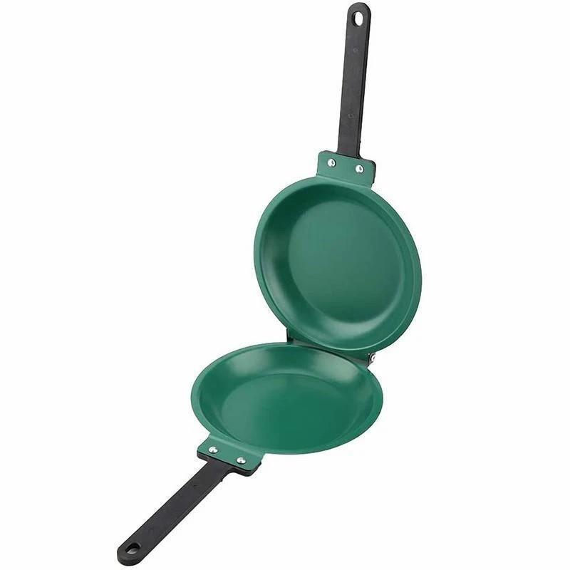 Padella antiaderente doppia faccia per fritture perfette