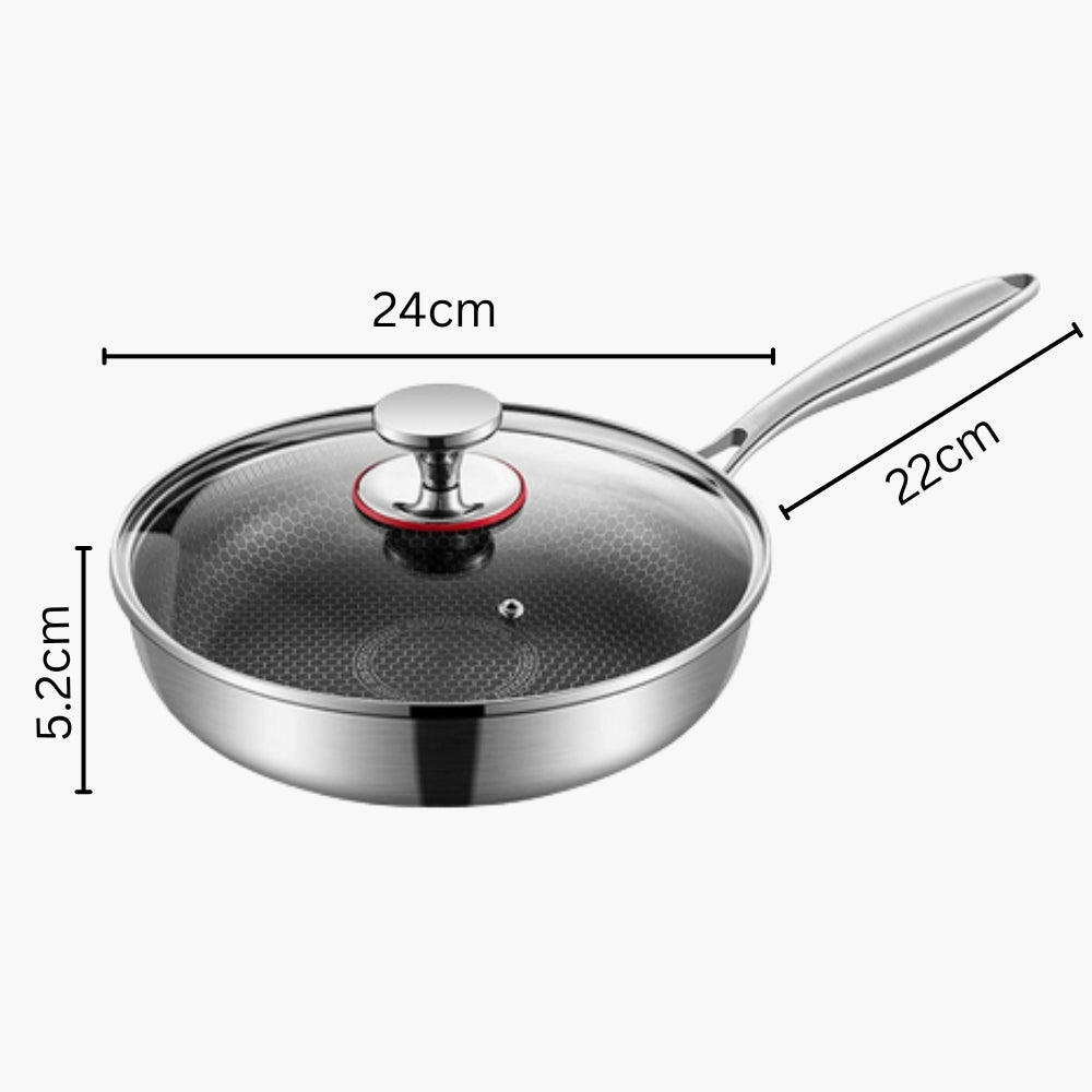 Padella Titan in acciaio inox