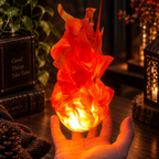 Palla di fuoco fluttuante per cosplay