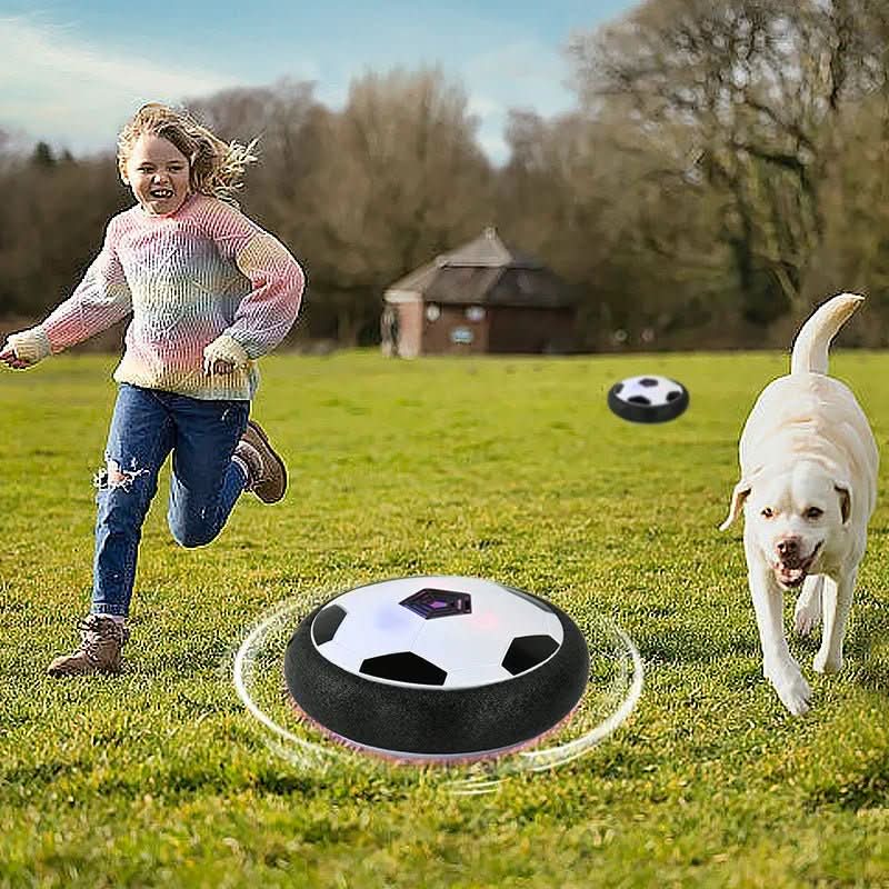 Pallone da calcio fluttuante per interni ed esterni con bordo protettivo morbido